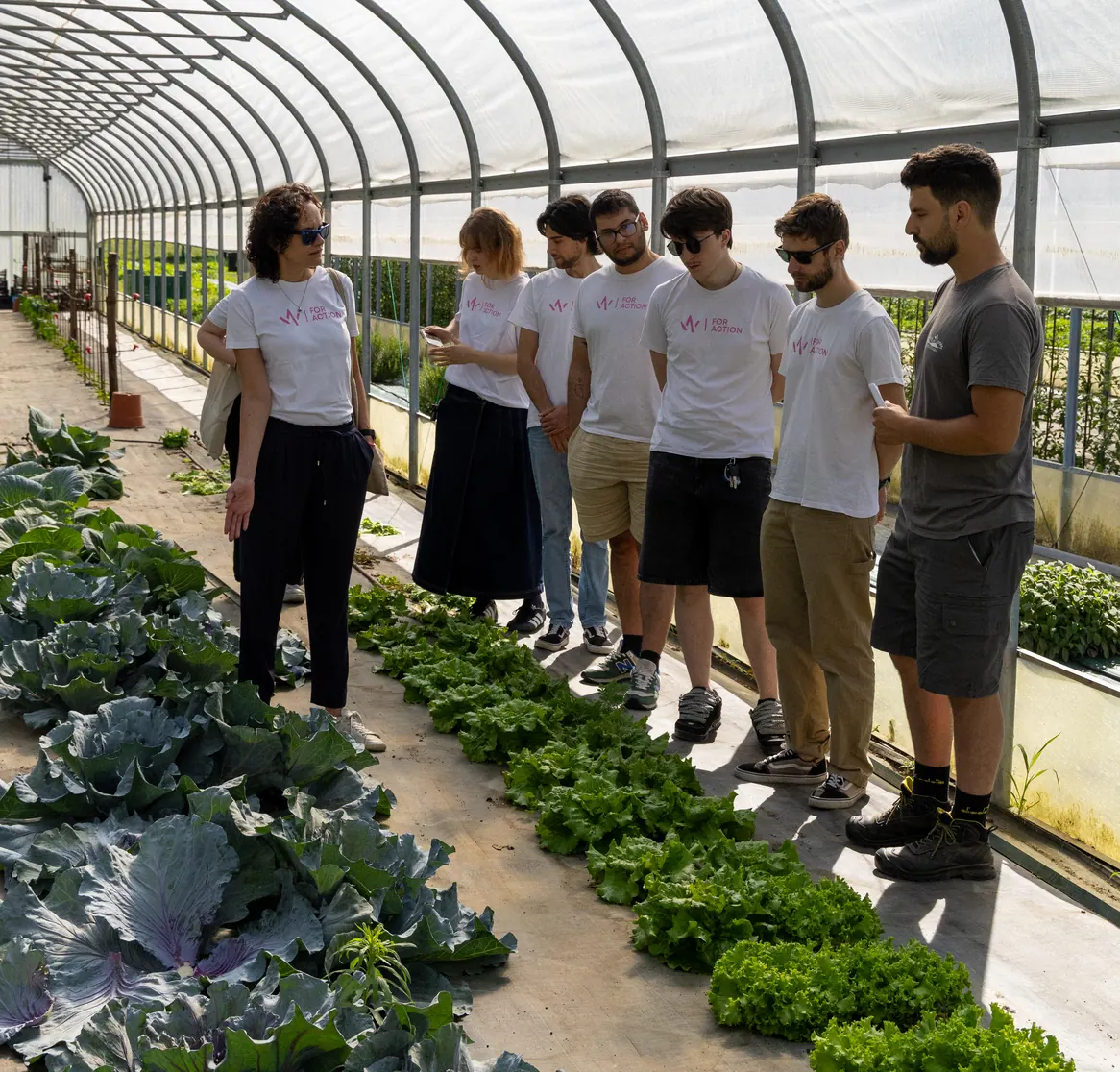 The visit to the Il Sentiero Cooperative, June 2025.